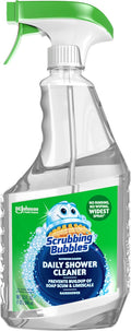 SC Johnson Scrubbing Bubbles Daily Shower and Bathroom Cleaner, Great on Tile, 32 Oz (Packaging May Vary)