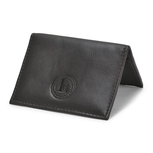 Leatherboss Genuine Leather Small Slim Bifold Wallet | Credit, Debit, ID Card Ho