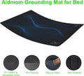 Professional Grounding Mat for Sleep - Improve Sleep Quality, Reduce Stress Fatigue Anxiety, Balanced Energy, Durable Conductive Carbon Grounding