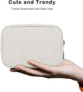 E-Tree Cute Small Makeup Bag,Cosmetic Toiletry Make up Little Items Pouch for Purse,Zipper Mini Tech Charger Cable Electronic Organizer