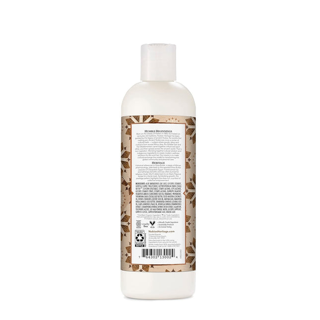 Nubian Heritage Body Lotion Raw Shea Butter for Dry Skin Paraben Free Body Lotio