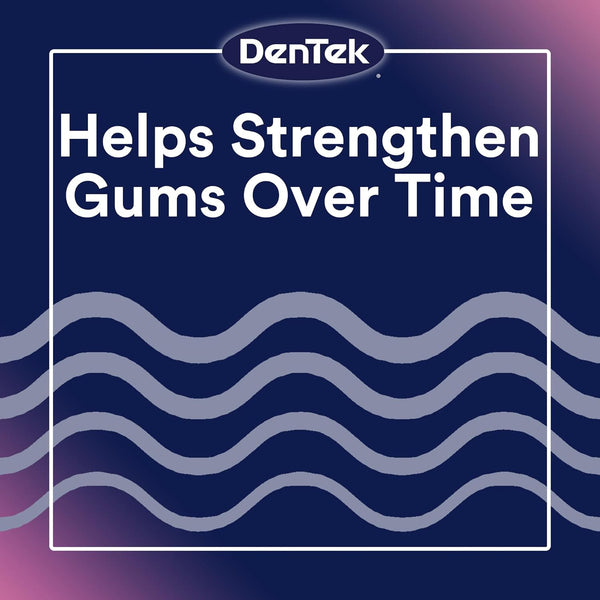 Dentek Comfort Clean Sensitive Gums Floss Picks, Soft & Silky Ribbon, 150 Count, 3 Pack