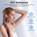 Wireless Earbuds, 2025 Bluetooth 5.4 Headphones in Ear Buds 3D Bass Stereo, 40H Ultralight Bluetooth Earbuds with 4 ENC Noise Cancelling Mic, IP7