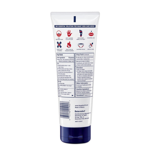 Aquaphor Healing Ointment Advanced Therapy Skin Protectant, Dry Skin Body Moisturizer, 7 Oz Tube 7 Ounce (Pack of 1)