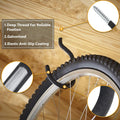 KURUI Road Bike Hooks for Garage Wall, 6 Pack Heavy Duty Bicycle Hangers for Hanging, Wall Mount Bicycle Storage for Ceilings, No Drill Large