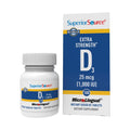 Superior Source Vitamin D3 1000 IU - Offers Immune System, Brain & Nervous System Support - Aids Calcium Absorption for Teeth & Bone Health -