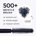 tarte maneater mascara – Extreme Curl, Instant Volume & Length, 16HR Ultra-Creamy Longwear Eye Makeup 0.15 Fl Oz (Pack of 1) black