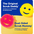 Scrub Daddy Scratch-Free Multipurpose Kitchen Sponges - Bulk Dish Sponges for Kitchen, Bathroom, Household Cleaning & More - Made with Bpa-Free
