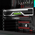 upHere Graphics Card GPU Brace Support Video Card Sag Holder/Holster Bracket, Anodized Aerospace Aluminum, Single or Dual Slot Cards