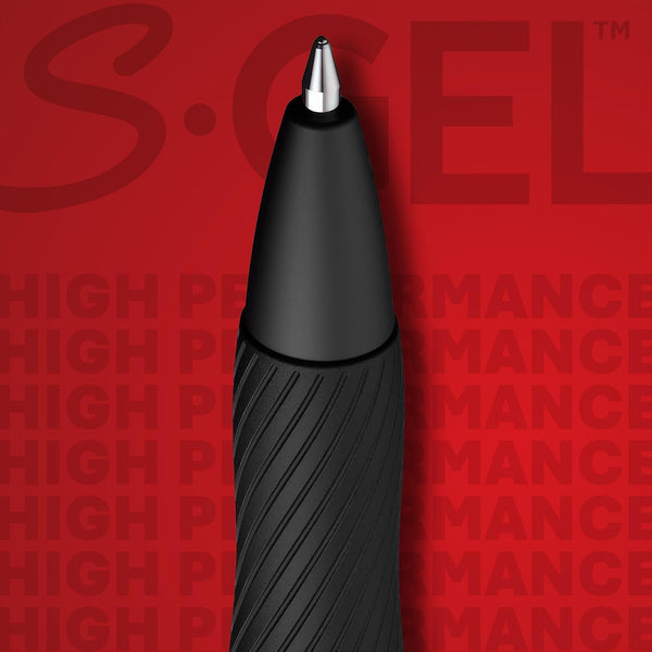 Sharpie S-Gel , Drawing, Ink Pens for Journaling, Writing, Coloring, Medium Point (0.7Mm), Pearl White Body, Black Ink Gel-Pen, 12 Count