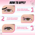 Lash Clusters Manga Eyelash Clusters Spiky Cluster Eyelash Extensions 80Pcs C Curl Individual Lashes Volume Anime Lash Clusters with Thin Band