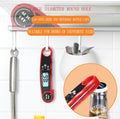 Meat Thermometer Digital, Instant Read Food Thermometer for Grilling and Cooking, Waterproof Kitchen Probe with Backlight for Home, Outdoor