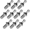 CAT40 45° Pull Stud Retention Knob Fits HAAS CAT 40 CNC Tool Holder Mitsubishi Toshiba Daewoo OKK Kitamura Kira Kia, etc. (10-Pack)