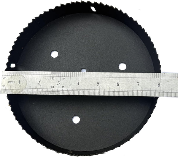 Hole Saw 8-inch Metal Hole Saw Kit Set Bi-Metal Hole Cutter Drill Bit with Sharp Teeth for Drilling Holes in Wood, Plastic, Drywall, PVC Boards 8"