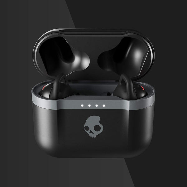 Skullcandy Indy Evo In-Ear Wireless Earbuds, 30 Hr Battery, Microphone, Works with Iphone Android and Bluetooth Devices - Black
