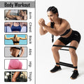 Exercise Resistance Bands for Working Out Set of 5 for Women and Men, Stretch Bands for Exercise, Physical Therapy, Arms Legs Workout, Stretching,