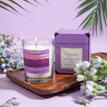Birthday Gifts for Women,Gifts for Her Purple Gifts Basket for Women Lavender Relaxing Gift Set Self Care Package Unique Female Gift Ideas