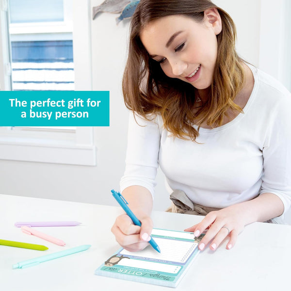 T MARIE Daily to Do List Notepad - 50 Sheets 5.5 X 8.5Ã¢ÂÂ Productivity Task Planner and Habit Tracker Pad - Cute Otter Gift Idea and Office
