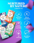 LOVARE Set of 4 Assorted Tea Bags Variety Pack 48 G - Made in Ukraine - 24 Black, Green Tea Sampler Bags X 2 G - Tea Bags Individually Wrapped -