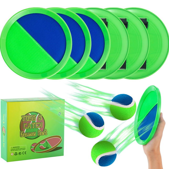 Outside Toys for Kids Ages 4-8 - Toss and Catch Ball Set, Kids Outdoor Games Yar