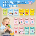 Toddler Toys Talking Flash Cards for 1 2 3 4 5 6 Year Old Boys and Girls, Autism Sensory Toys for Autistic Children, Learning Educational