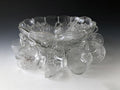 50PCS 1.7Inch Clear Plastic Punch Bowl Cup S Hooks Hangers