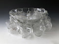 24PCS 1.7〞Clear Plastic Punch Bowl Cup S Hooks Hangers