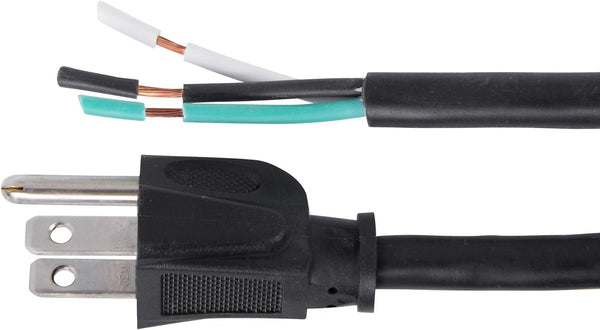 nVent Gardner Bender PS313163 3-Wire Appliance and Power Tool Cord, 3 ft, 16 AWG, 13A/125V AC, 1625W, Heavy Duty Replacement Power Cable, Grounded