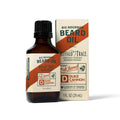 Duke Cannon Bourbon Beard Oil - Travel Size 1 fl. oz | Premium Apricot Kernel, Argan, & Jojoba Oils | Softens & Conditions | Woodsy Oak Barrel