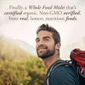 Garden of Life Organics Whole Food Multivitamin for Men, 60 Tablets, Vegan Mens Vitamins and Minerals for Mens Health and Well-Being, Certified