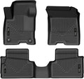 Husky Liners Weatherbeater Floor Mats | Fits 2022-2026 Ford Maverick (Hybrid Models Only) | Front & 2nd Row, 3-pc Black - 95401