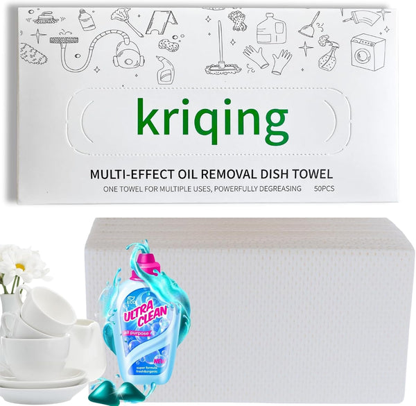 Dish Cloths That Don'T Smell, Dish Soap Concentrated into the Disposable Cleaning Cloths, Necessary for Kitchen, 150 Pack