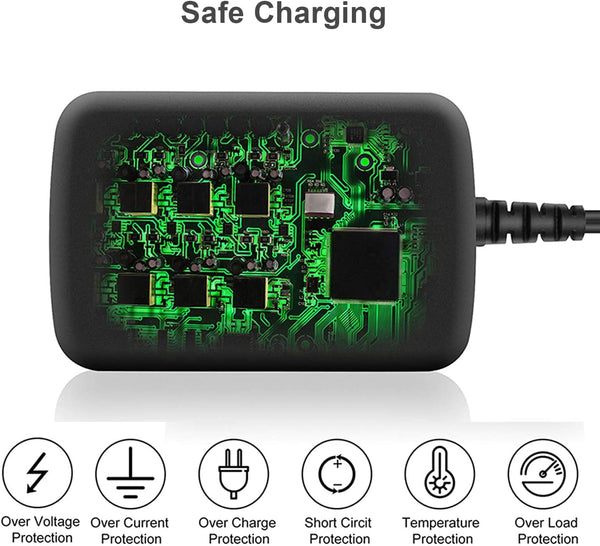 8V Charger Compatible with Philips HQ840 MG3000 MG3750, Electric Shaver Trimmer Razor Replacement Power Cord
