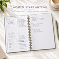 Undated Daily Planner | 8.25ÃÂ¢ÃÂÃÂ X 11.75ÃÂ¢ÃÂÃÂ to Do List Notebook | Work Productivity ADHD Organizer | Men and Women Planner |