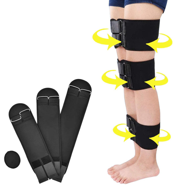 Leg Correction Device, Xo-Type Leg Correction Belt, 3 Sets Legs Corrector Belt B
