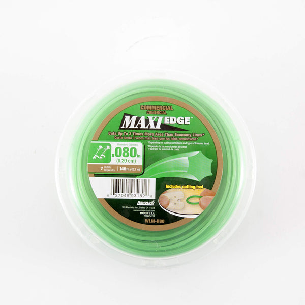 Arnold Maxi-Edge .08-Inch x 140-Foot Commercial Grade Trimmer Line (Pack of 1)