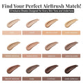 Magicminerals Airbrush Foundation by Jerome Alexander Ã¢ÂÂ 2Pc Set with Airbrush Foundation and Kabuki Brush - Spray Makeup with Anti-Aging