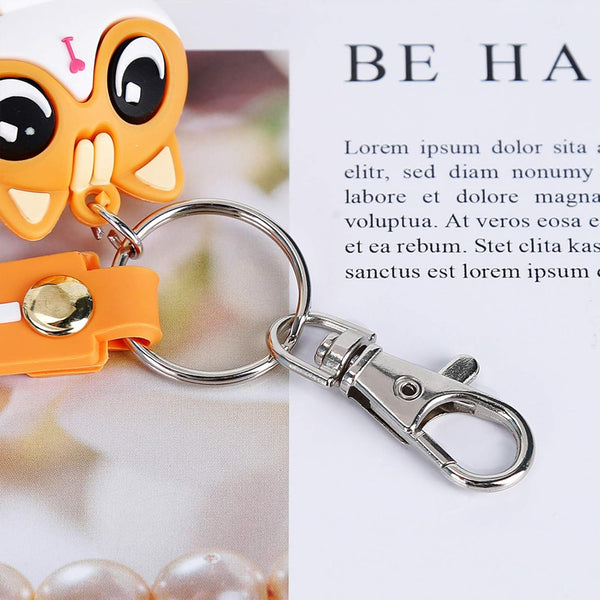 100PCS Swivel Snap Hooks with Key Rings, Premium Metal Swivel Lobster Claw Clasps Assorted Sizes (Large, Medium, Small) for Keychain Clip Lanyard,