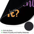 Funny Work Mouse Pad, Small Round Mouse Pads for Desk, Mini Travel Mousepad for Wireless Computer Laptop, Office Desk Accessories, But Did You