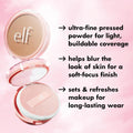 E.L.F. Halo Glow Powder Filter, Ultra-Fine Finishing Powder, Smooths the Look of Pores & Fine Lines, Creates a Soft-Focus Glow, Vegan &
