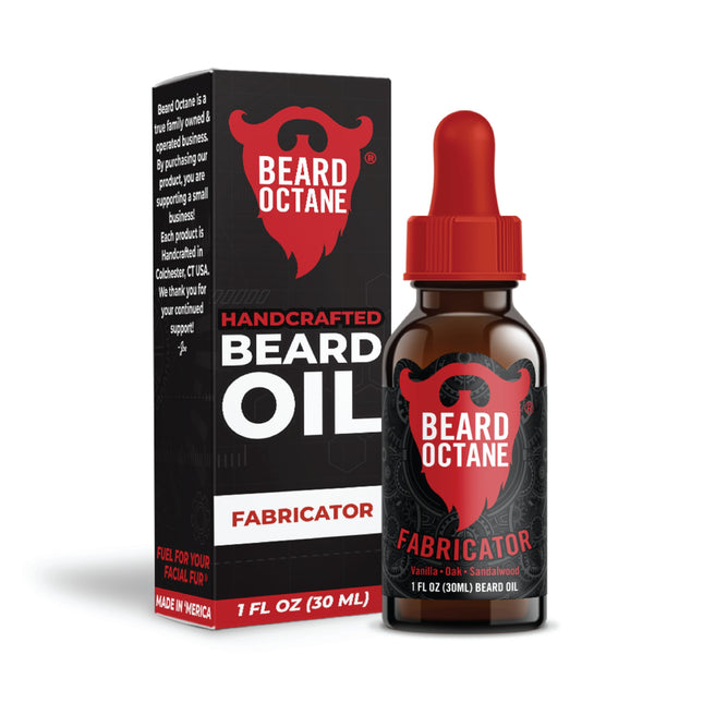 Beard Octane: Fabricator - Natural Beard Oil W/Argan Oil - 1 Oz - Promotes Softe