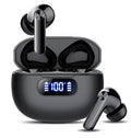 Wireless Earbuds, Bluetooth 5.3 Headphones LED Power Display, 2025 New Wireless Earphones, 4 ENC Noise Cancelling Mic, Hifi Stereo, 48H Playtime