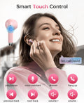 Wireless Earbuds Bluetooth 5.3 Headphones, 40Hrs Playback Stereo Ear Buds with LED Display Charging Case IPX7 Waterproof in-Ear Earphones with Mic