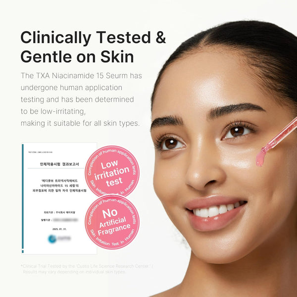 Medicube Txa+Niacinamide 15% Glow Facial Serum for after Spot Care | All-In-One Daily Korean Skincare | Uneven Skin Tone, Texture, and Hydration