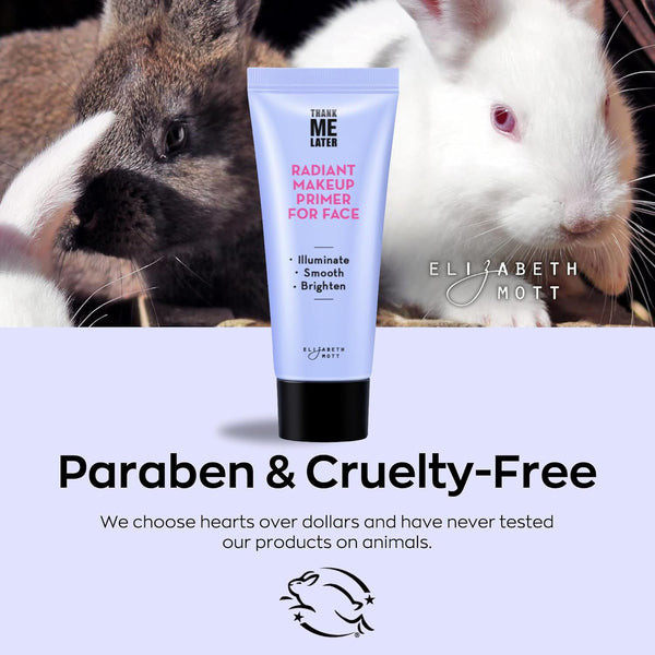 Elizabeth Mott Thank Me Later Radiant Face Primer Ã¢ÂÂ Dermatologist & Allergy Tested Ã¢ÂÂ Illuminating, Hydrating Makeup Base for Glowing