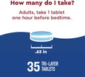 Nature Made Wellblends Sleep Longer, 35 Tri-Layer Tablets