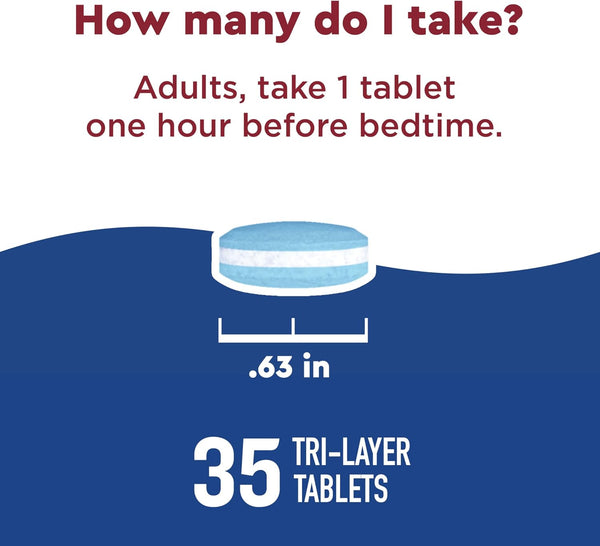 Nature Made Wellblends Sleep Longer, 35 Tri-Layer Tablets