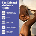 The Good Patch Slumber Sleep Patch Support, Melatonin Free, Sustained Release, Natural Patch with L-Theanine, Magnesium, Tart Cherry Extract,