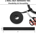 N NOROCME 192 PCS Cable Management Kit 4 Wire Organizer Sleeve,11 Cable Holder,35Cord Clips 10+2 Roll Cable Organizer Straps and 100 Fastening
