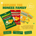 Honees Honey Menthol Cough Drops - 20-Piece, Single Pack Honey-Filled Lozenges | Temporary Relief from Cough | Soothes Sore Throat | All Natural